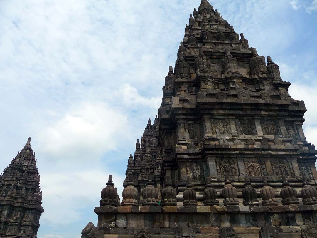 Temple hindouiste Prambanan ou Candi Lara Jonggrang