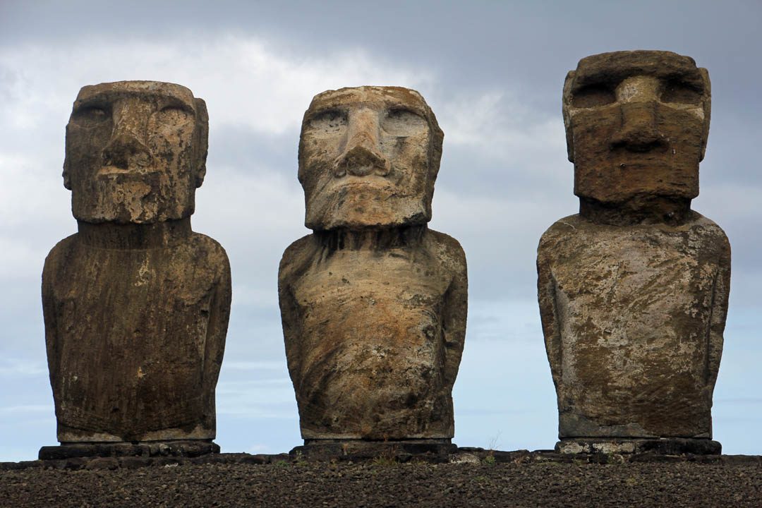 Moaïs à l'Ile de Pâques - Rapa Nui