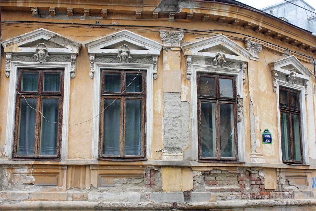Jolie façade à Bucarest