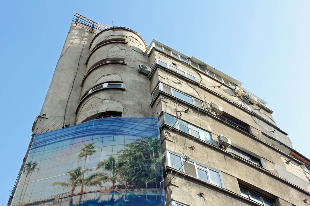 Immeubles d'habitations à Bucarest