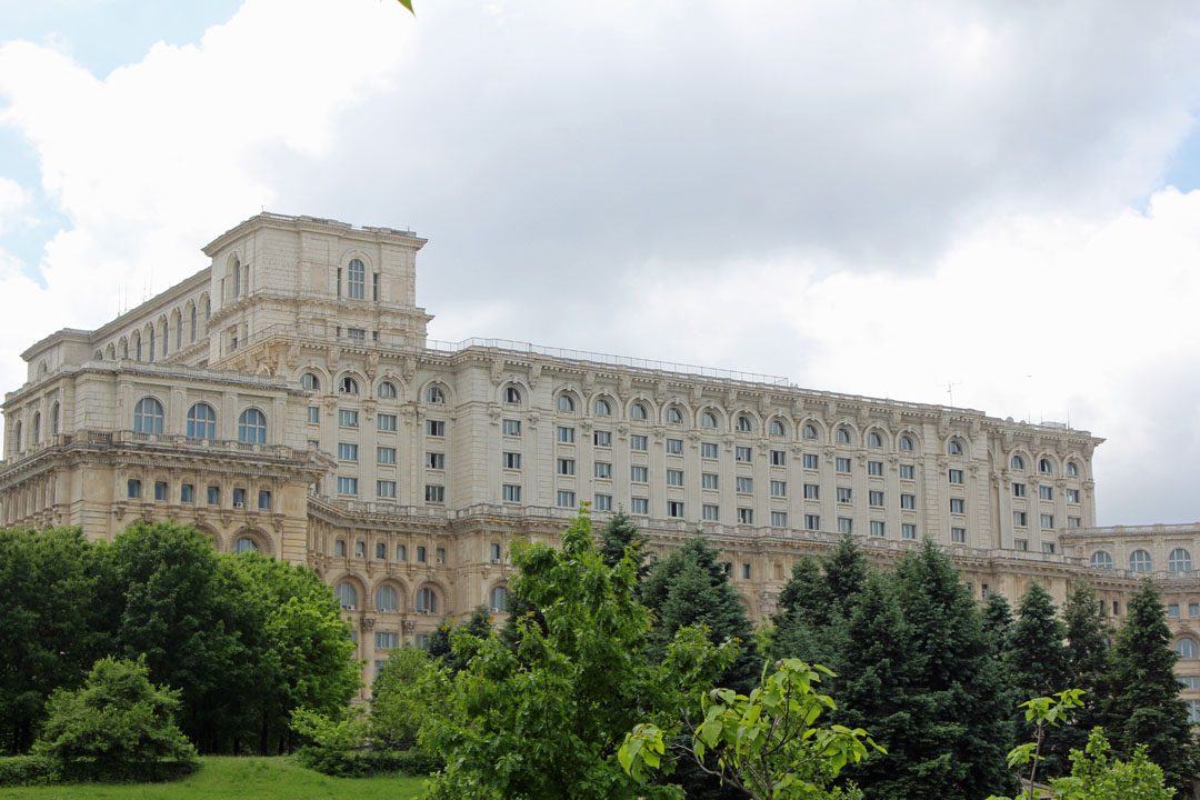 Parlement roumain à Bucarest