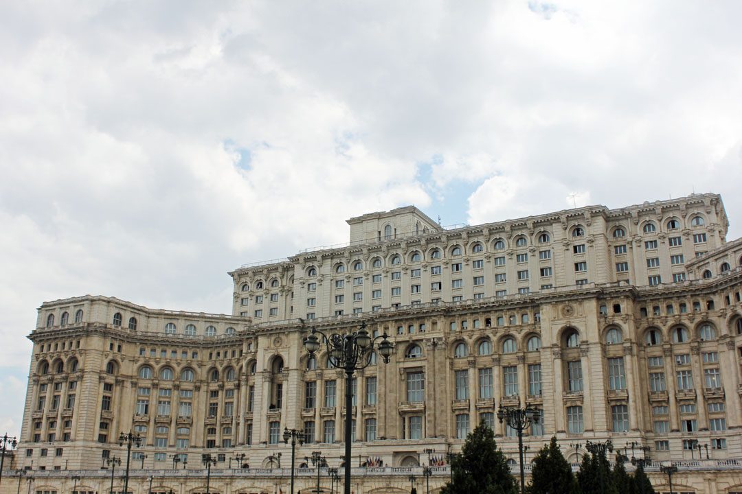 Parlement roumain à Bucarest