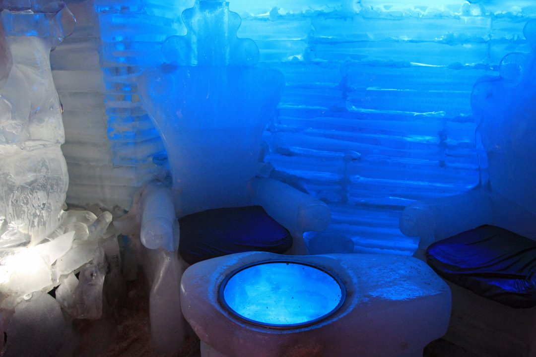 Ice Bar au Glaciarium ou musée des Glaciers en Argentine | www.happyusbook.com