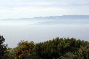 Vue de Belvédère Campomoro en Corse