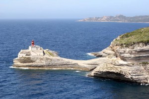 Cap phare Falaise calcaire Bonifacio Corse