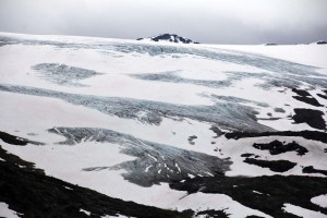 Glacier Montagnes du Jotunheimen en Norvège
