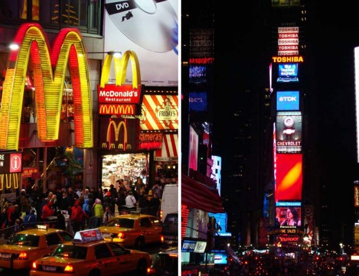 Times Square et Broadway
