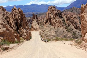 argentine road trip route 40 Cafayate Quebrada de las Flechas