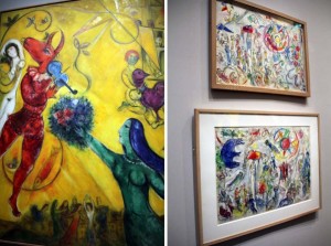 Exposition Chagall au Musée du Luxembourg à Paris