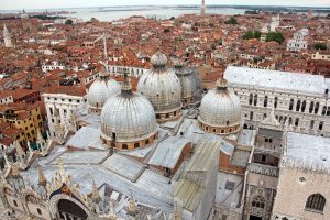Venise, vue depuis le Campanile sur la Cathédrale Saint Marc