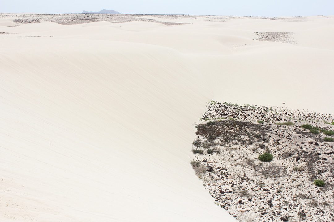 Dunes de Chaves à Boa Vista au Cap Vert