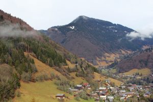 Village de Saint Jean d'Aulps en Haute-Savoie