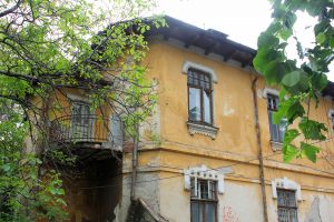 Vieille maison dans le quartier arménien de Bucarest