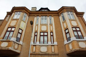 Bâtiment vintage dans le quartier arménien de Bucarest