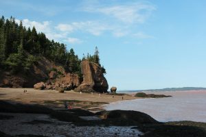 La Baie de Fundy et les Hopewell Rocks au Nouveau-Brunswick