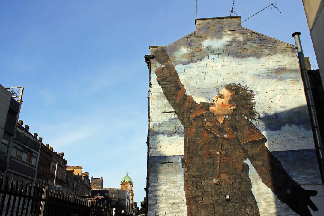 Itinéraire de balade street-art à Glasgow