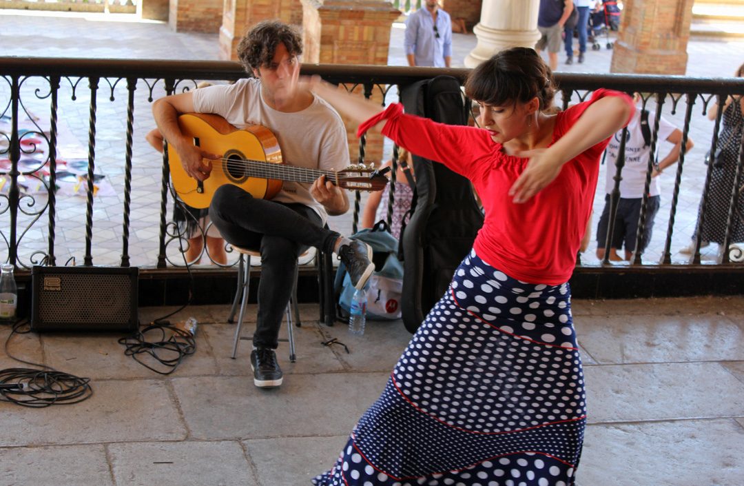 Spectacle de flamenco à Séville en Andalousie